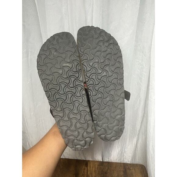 Birkenstock Womens Size 10 EU 41 Gizeh Black Patent Leather Thong Sandals - Picture 12 of 13